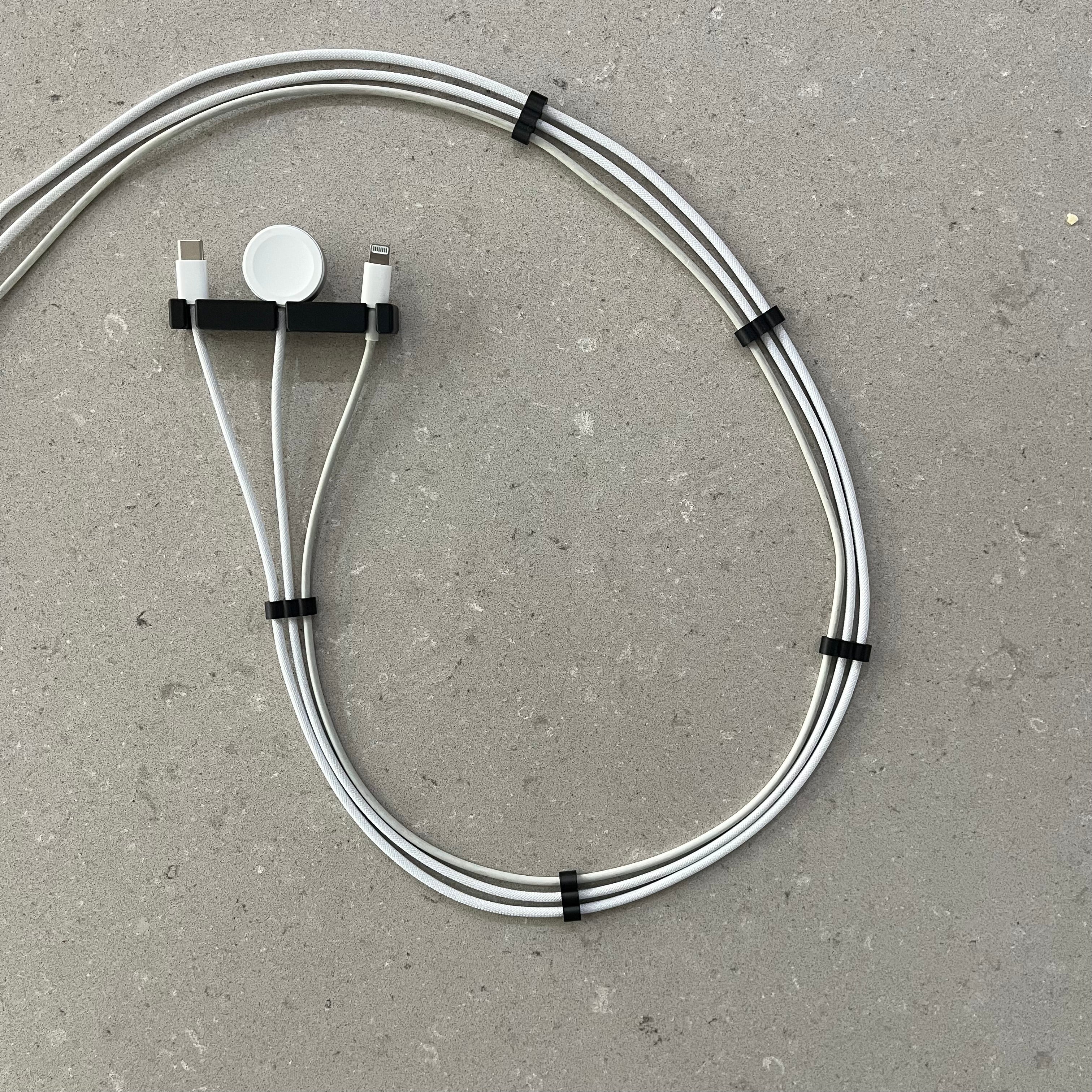 Apple Phone & Watch Charging Cable Organiser